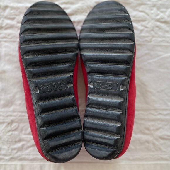 Waldläufer Red Suede Flats - Picture 5 of 10